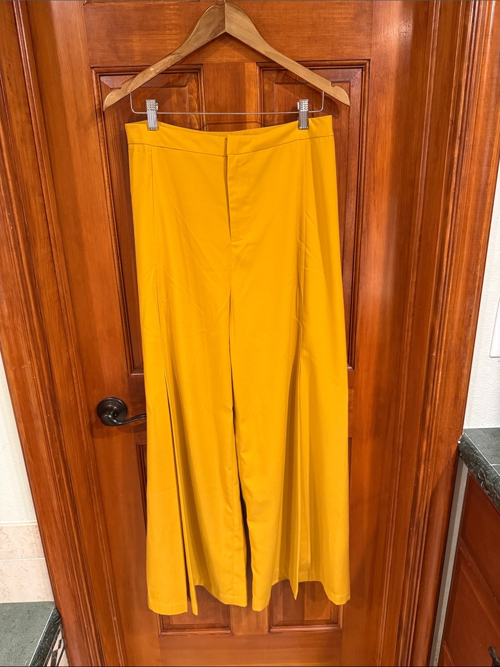 Petal & Pup Mustard Yellow Wide Leg  Pants